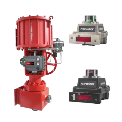 TopWorx TXP-M21GNMM NAMUR Shaft Flame Proof Valve Positioner