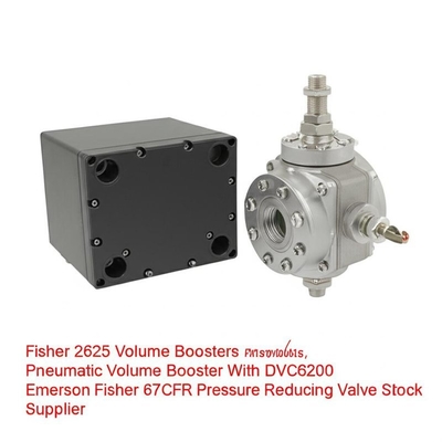 บูสเตอร์เพิ่มปริมาตร Fisher รุ่น 2625 ขนาดเกลียว 3/4 NPT ได้รับการรับรอง CCC