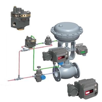 บูสเตอร์เพิ่มปริมาตร Fisher รุ่น 2625 ขนาดเกลียว 3/4 NPT ได้รับการรับรอง CCC