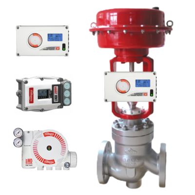 วาล์วควบคุมนิวเมติกและตัวควบคุม Fisher ของใหม่และ FLOWSERVE 3200MD 520MD 3800MD Valve Positioner