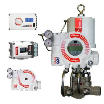 วาล์วควบคุมนิวเมติกและตัวควบคุม Fisher ของใหม่และ FLOWSERVE 3200MD 520MD 3800MD Valve Positioner