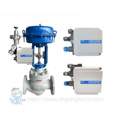 ตัวควบคุมตำแหน่งวาล์วอัจฉริยะชนิดคันโยก SMC IP8000 IP8001 4-20mA DC