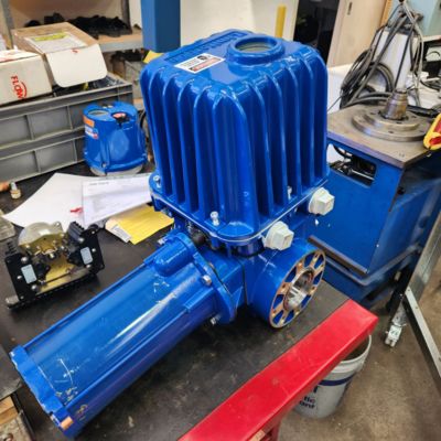 Flowserve Limitorque L120 แอคชูเอเตอร์ไฟฟ้าแบบหลายรอบ แรงบิด 60000 ฟุต-ปอนด์