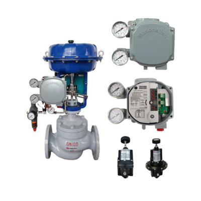 ตัวควบคุมตำแหน่งวาล์วดิจิตอล Masoneilan SVI1000 4-20mA HART 20-100 Psi
