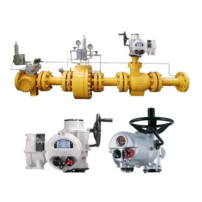 จีน WUZHONG ชุดควบคุมก๊าซธรรมชาติ Rotork IQ Series Multi-Turn Intelligent Electric Actuator ผู้ขายเฉพาะจุด