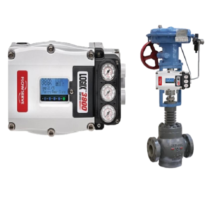 Flowserve 3800 เครื่องวางตําแหน่งวาล์วควบคุมแบบปนูเมติก IP66 5-100 Psi