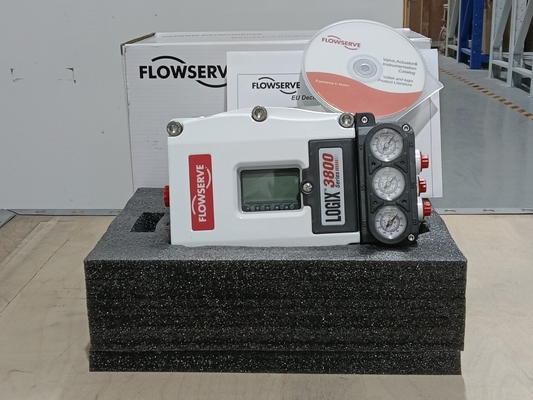Flowserve 3800 เครื่องวางตําแหน่งวาล์วควบคุมแบบปนูเมติก IP66 5-100 Psi