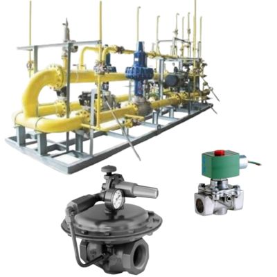 วาล์วโซลินอยด์ใหม่ ASCO Valve และตัวควบคุมแรงดัน Fisher 1808/1098