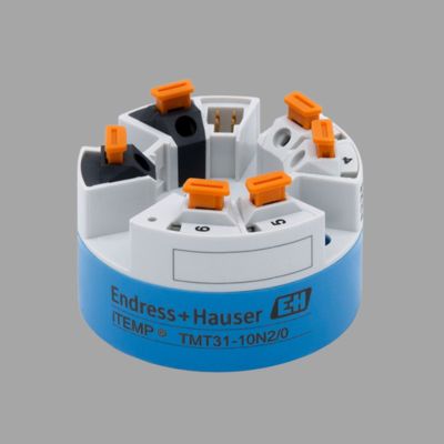 สถานีลดแรงดันและทำความเย็นติดตั้ง Endress+Hauser Proline Prowirl R 200 vortex flowmeter และเครื่องส่งสัญญาณอุณหภูมิ ITEMP TMT31