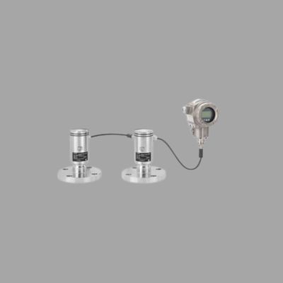 ชุดควบคุมแรงดัน/การไหล พร้อมกับเครื่องวัดการไหลแบบโวเท็กซ์ Endress+Hauser Proline Prowirl D 200 และเครื่องส่งสัญญาณแรงดัน Cerabar FMD72