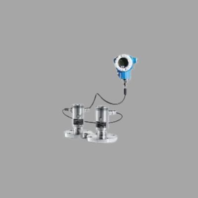 ชุดควบคุมแรงดัน/การไหล พร้อมกับเครื่องวัดการไหลแบบโวเท็กซ์ Endress+Hauser Proline Prowirl D 200 และเครื่องส่งสัญญาณแรงดัน Cerabar FMD72