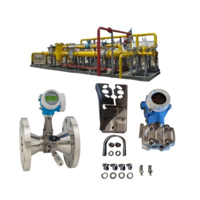 สถานีลดความดันและอุณหภูมิที่ مجهزด้วย Endress+Hauser Deltabar Proline Prowirl R200 วอร์เท็กซ์ฟล็อกเมตรและเครื่องส่งความดัน PMD75B