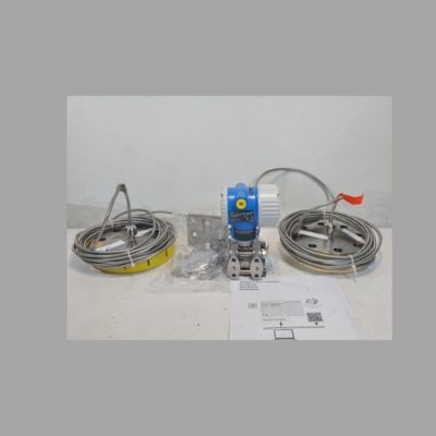 ชุดวาล์วควบคุมการไหลพร้อมเครื่องวัดการไหล Endress+Hauser Proline Prowirl R200 และเครื่องส่งสัญญาณความดันแตกต่าง Deltabar PMD78B