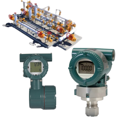 ระบบสคิดสวิตช์วาล์ว พร้อมมิเตอร์วัดการไหลแบบ Vortex รุ่น Yokogawa VY series และเครื่องส่งสัญญาณความดัน Eja210e, Eja430e, Eja438e และ Eja530e