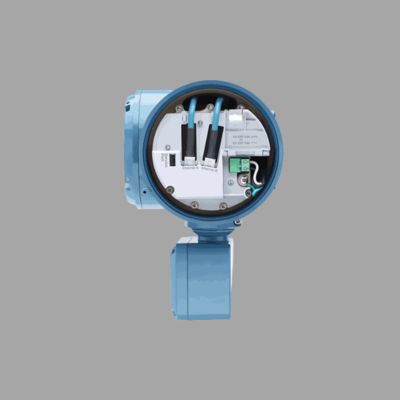 กล่องคลื่นก๊าซธรรมชาติ พร้อมเครื่องวัดกระแส Micro Motion F100A Coriolis และเครื่องส่ง 5700 ที่ติดตั้งในสนาม