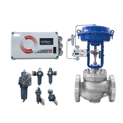 Fisher 67DFR เครื่องควบคุมความดัน Flowserve Logix 520MD วาล์วควบคุมอุตสาหกรรม วาล์วดิจิตอล Positioner จีน วาล์ว Diaphragm