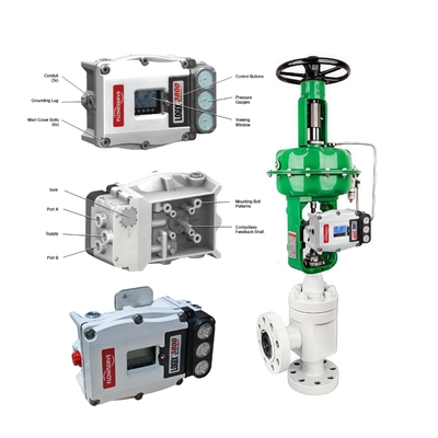 วาล์วควบคุมแบบกำหนดเองจากโรงงาน Flowserve Valve Positioner 3800 3821-28EA-D43L-1130-00 ราคาตัวควบคุมวาล์วอุตสาหกรรม