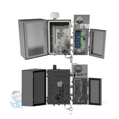 Ametek Hydrocarbon Processing Gas Analyzer Thermox WDG-IV UOP Analyzer เครื่องวิเคราะห์ออกซิเจนความเข้มข้นต่ํา
