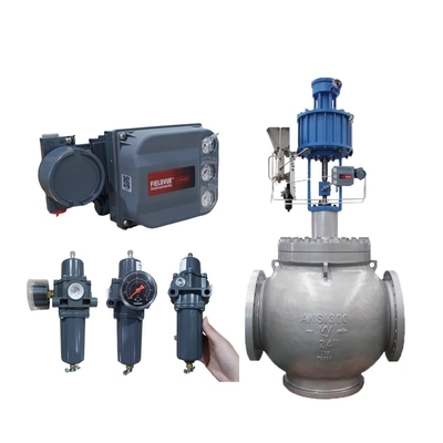 ผู้จัดจำหน่ายสต็อก Emerson Fisher DVC6200 Digital Valve Positioners อุตสาหกรรมเคมีถ่านหินแบบกำหนดเอง ACV Black Water Angle Valves