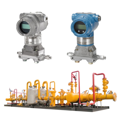 เครื่องส่งสัญญาณความดัน Rosemount 3051 ช่วง 137.89 บาร์ พร้อมโมดูลพลังงาน 10 ปี