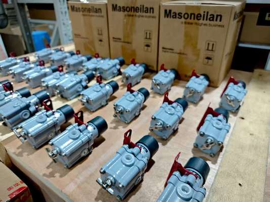 ตัวควบคุมตำแหน่งวาล์ว Masoneilan รุ่น 78, 5-100psi, 1/4NPT, ระบายแรงดัน