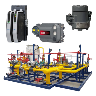 Fisher 846 I/P และ DVC6200 ระบบควบคุมวาล์วพร้อม DeltaV DCS สําหรับการควบคุมที่แม่นยําและมั่นคงในสภาพแวดล้อมแรงดันสูงและสกัด