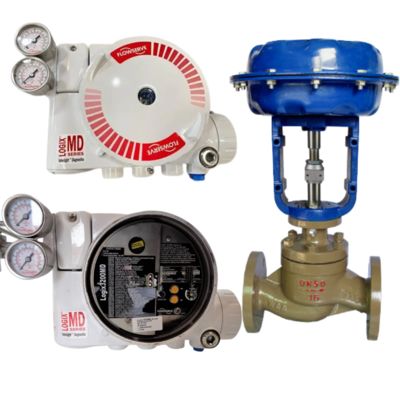 Original new Flowserve valve positioner Logix 3200MD-10-D6-E-04-40-0G-00 Asco solenoid valve Fisher 67C pressure regulator