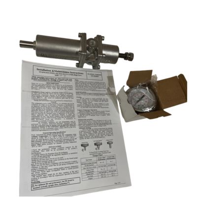 ตัวควบคุมวาล์ว Fisher DVC6200 ที่ปรับแต่งได้สำหรับตัวควบคุมตัวกรองอากาศอัด Emerson Asco Stainless Steel 342A