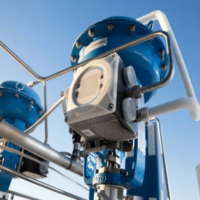 วาล์วควบคุมอัจฉริยะ Valmet Neles NDX ND7000 ND9000 วาล์วผีเสื้อบอลไดอะแฟรมลมสำหรับอุตสาหกรรมแบบกำหนดเอง