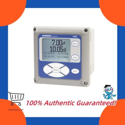 เครื่องวิเคราะห์แบบสองช่องสัญญาณ Rosemount 1056 EAC Certificate เครื่องวิเคราะห์ของเหลวแบบหลายพารามิเตอร์อัจฉริยะ เครื่องส่งสัญญาณแบบสี่สาย