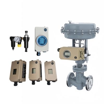 ตัวควบคุมวาล์ว 4-20mA ใหม่ Samson 3763 3725 3730 3730-3 ตัวควบคุมตำแหน่งวาล์วไฟฟ้าแบบนิวเมติก พร้อมวาล์วมุม