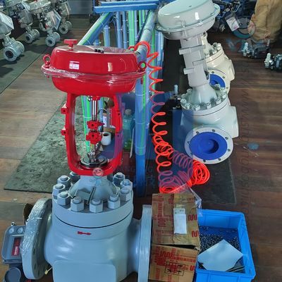 ตัวปรับตำแหน่งวาล์วแบบนิวเมติก วาล์วควบคุมที่ได้รับการรับรอง EAC อัตโนมัติ และตัวปรับตำแหน่งวาล์วอัจฉริยะ Emerson Fisher DVC6200