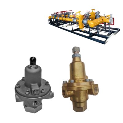 Fisher 1301F/1301G Pneumatic Direct Acting High Pressure Natural Gas Regulator วาล์วทองแดง