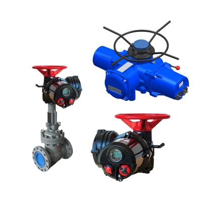 การควบคุมการเปิด/ปิดและการปรับปรุงที่แม่นยํา Peckwomy Electric Valve Actuator Ball Gate Globe Valve Actuator