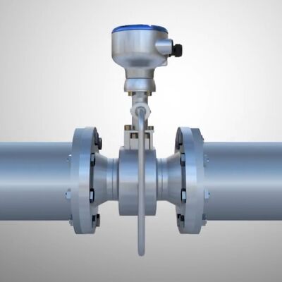 Accurate Smart Vortex Flowmeter Steam Gas Liquid Measurement KROHNE OPTISWIRL 4200 วอร์เท็กซ์ฟล็อกเมตร
