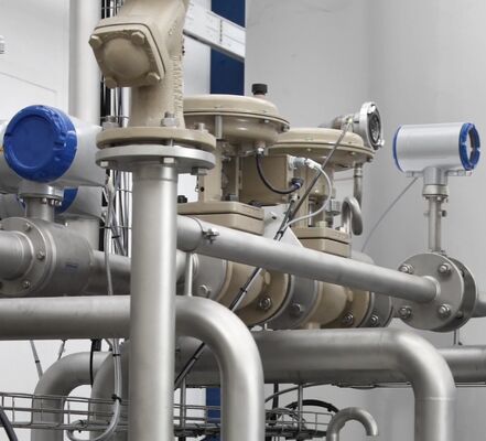 Accurate Smart Vortex Flowmeter Steam Gas Liquid Measurement KROHNE OPTISWIRL 4200 วอร์เท็กซ์ฟล็อกเมตร