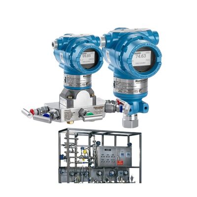 โรซมอนท์ 3051 เครื่องส่งแรงดัน กวัดความแตกต่าง เครื่องตรวจจับแรงดันสมบูรณ์สําหรับควบคุมกระบวนการอุตสาหกรรม