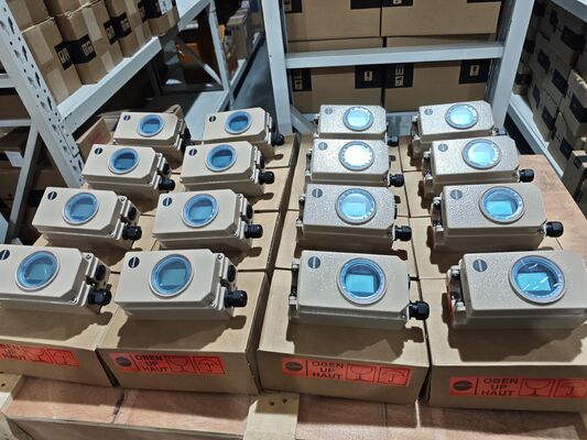 วาล์วควบคุมนิวเมติก พร้อม Fisher Masoneilan Samson Flowserve Neles Foxboro Valve Posiitoner Controller