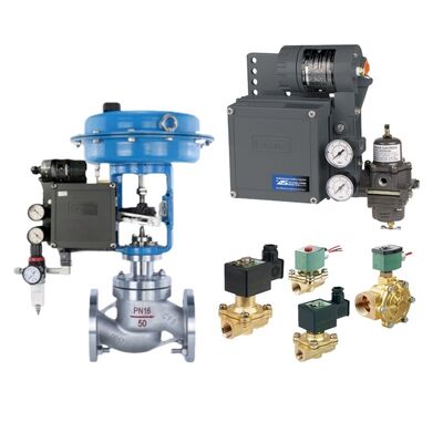 วาล์วโซลินอยด์ Asco ราคาดี และตัววางตำแหน่งวาล์วแบบนิวเมติกส์ทำงานทางเดียว Fisher 3582 3582i วาล์วควบคุม ผู้ผลิต OEM ประเทศจีน