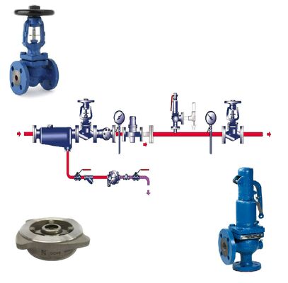 Spirax Sarco Bellows วาล์วหยุดปิด BSA2T BSA3T และ Spiraxsarco Ball Float Steam Trap FT14 FT43 FT44