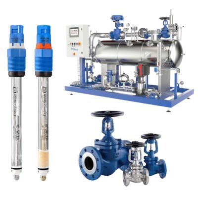 การวิเคราะห์ของเหลว Potentiometric Endress Hauser CPS11E-UR7AAA2 และ Spiraxarco Bellow Valve BSA2T BSA3T สําหรับน้ําและน้ําเสีย