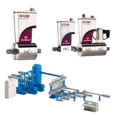 เครื่องวัดระบายน้ําแบบ Bronkhorst IN-FLOW MFM และ E+H ของแท้ เหมาะสําหรับการปั่น การตัดเลเซอร์ และการผสมก๊าซ การจัดส่งเร็ว