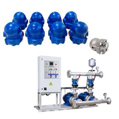 การเชื่อมต่อระดับสูง SPIRAX SARCO FT14 การเชื่อมต่อแบบสกรู FTGS14 Ball Float Steam Trap DN25 ถึง DN50