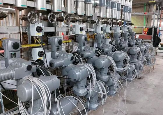 คุณภาพสูง AUMA SA Actuator 10 Nm 32000 Nm วาล์วไฟฟ้า Actuator AUMA SA16.2-F16 Multi Turn Actuator สำหรับวาล์วอุตสาหกรรม