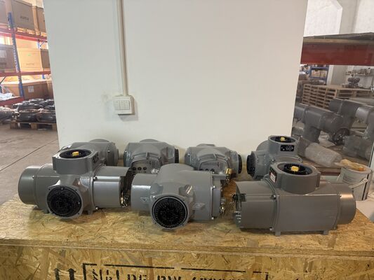 คุณภาพสูง AUMA SA Actuator 10 Nm 32000 Nm วาล์วไฟฟ้า Actuator AUMA SA16.2-F16 Multi Turn Actuator สำหรับวาล์วอุตสาหกรรม