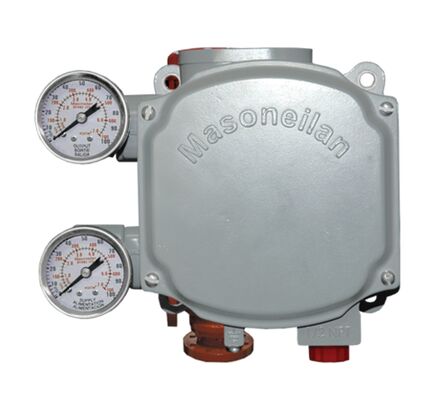 Masoneilan SVI1000G/IM ระบบตั้งตําแหน่งวาล์วที่ฉลาดที่มีฟังก์ชันการตอบสนองจากแม่เหล็ก, จับคู่กับ Rotork Fairchild M22 รีเล่ยอากาศ