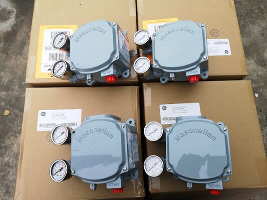 วาล์วควบคุม Masoneilan ตำแหน่งวาล์ว SVI2 AP-21113111 SVI2 AP-21123121 วาล์วควบคุมจีนพร้อมสต็อกสำหรับสถานีน้ำมันและก๊าซ