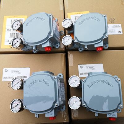 Masoneilan SVI1000G/IM ระบบตั้งตําแหน่งวาล์วที่ฉลาดที่มีฟังก์ชันการตอบสนองจากแม่เหล็ก, จับคู่กับ Rotork Fairchild M22 รีเล่ยอากาศ