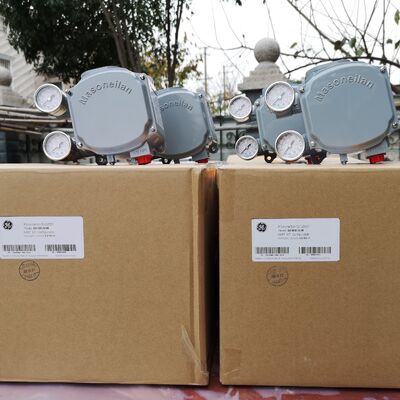 Masoneilan SVI1000G/IM ระบบตั้งตําแหน่งวาล์วที่ฉลาดที่มีฟังก์ชันการตอบสนองจากแม่เหล็ก, จับคู่กับ Rotork Fairchild M22 รีเล่ยอากาศ