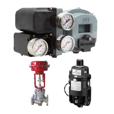 เฟอร์ไชลด์ T5700 เซนเซอร์อากาศควบคุมอิเล็กทรอนิกส์ และ Masoneilan SVI2AP/SVI II ซีรีส์ SVI2AP-21123111 ระบบตั้งแวลล์ (มีจอ LCD) ของใหม่ในคลัง